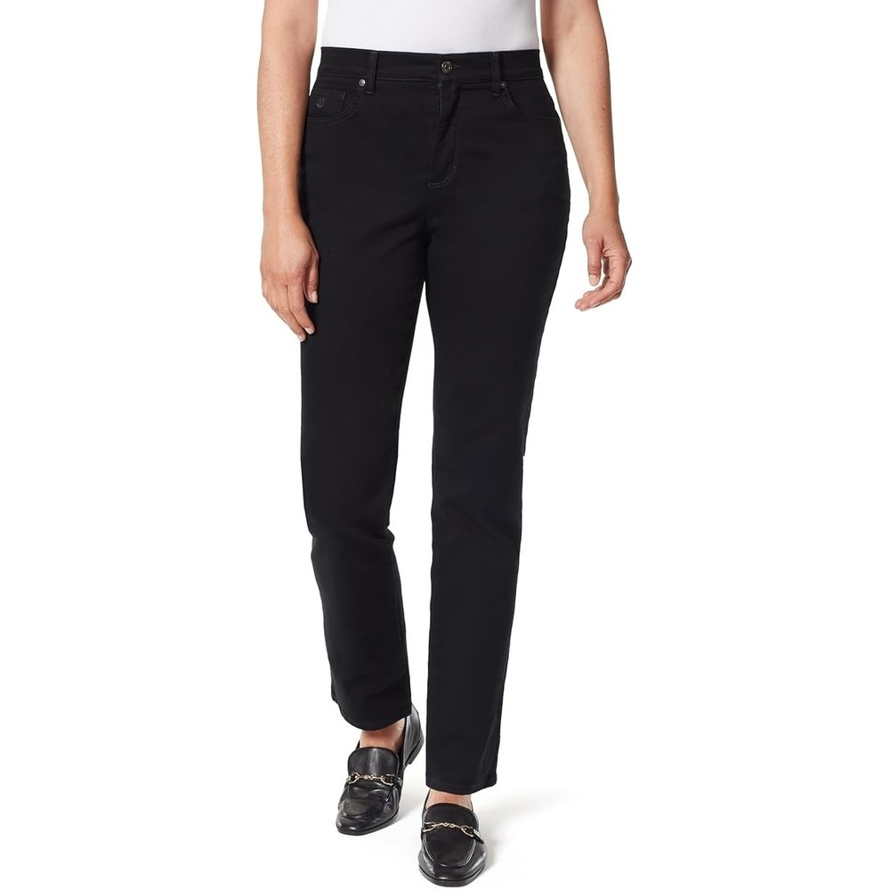 Gloria Vanderbilt Women's Classic Amanda High Rise Tapered Jean Standard  Sze 8